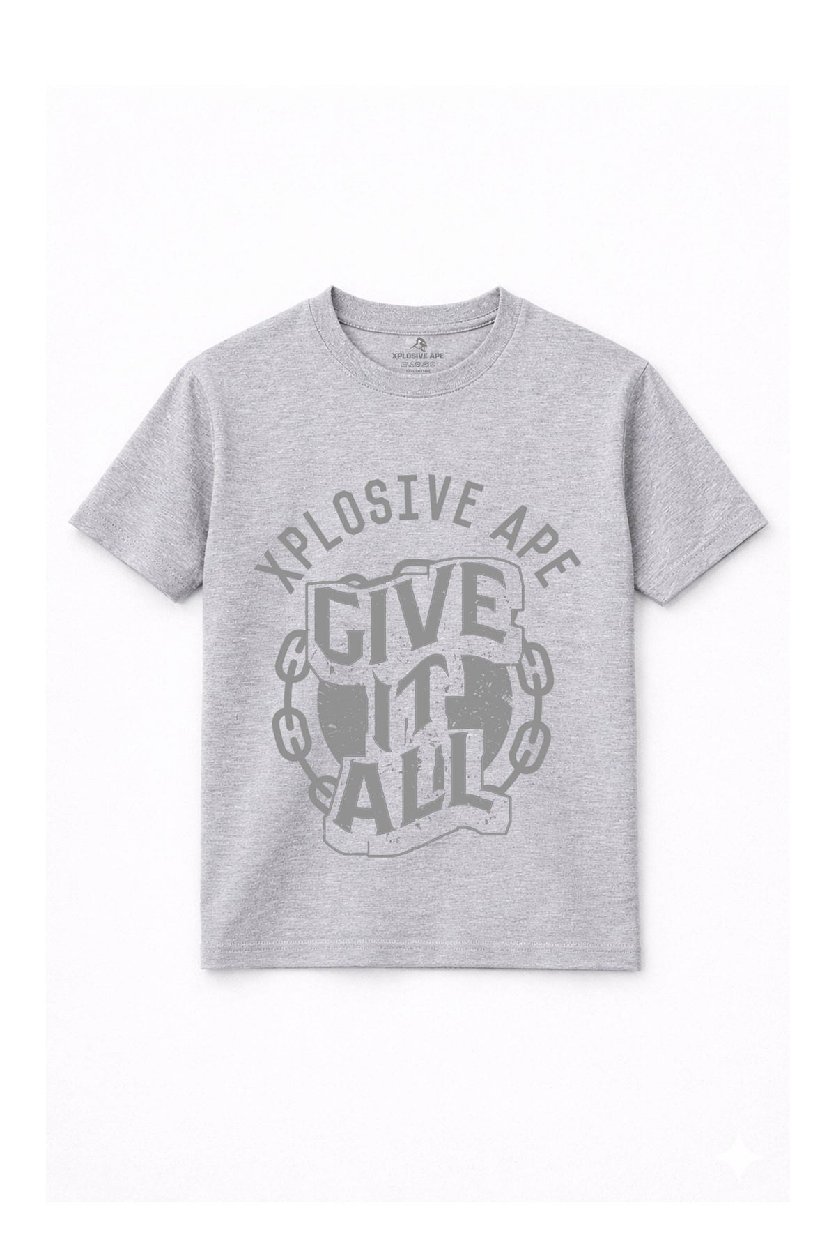 XAPE Ball & Chain Tee - Sports Grey
