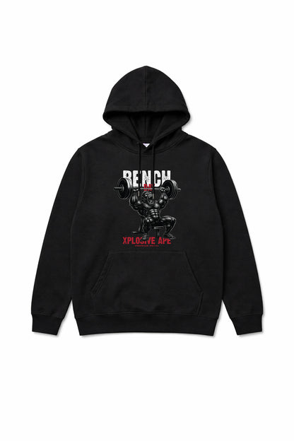 XAPE Bench Day V4 String Hoodie - Black