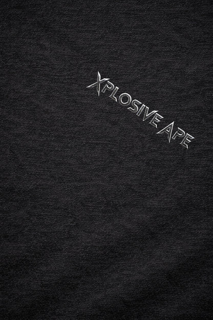 XAPE Bloodchrome String Hoodie - Black