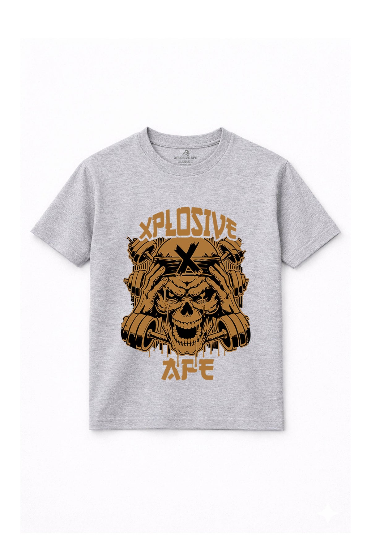 XAPE Brain Food Tee - Sports Grey
