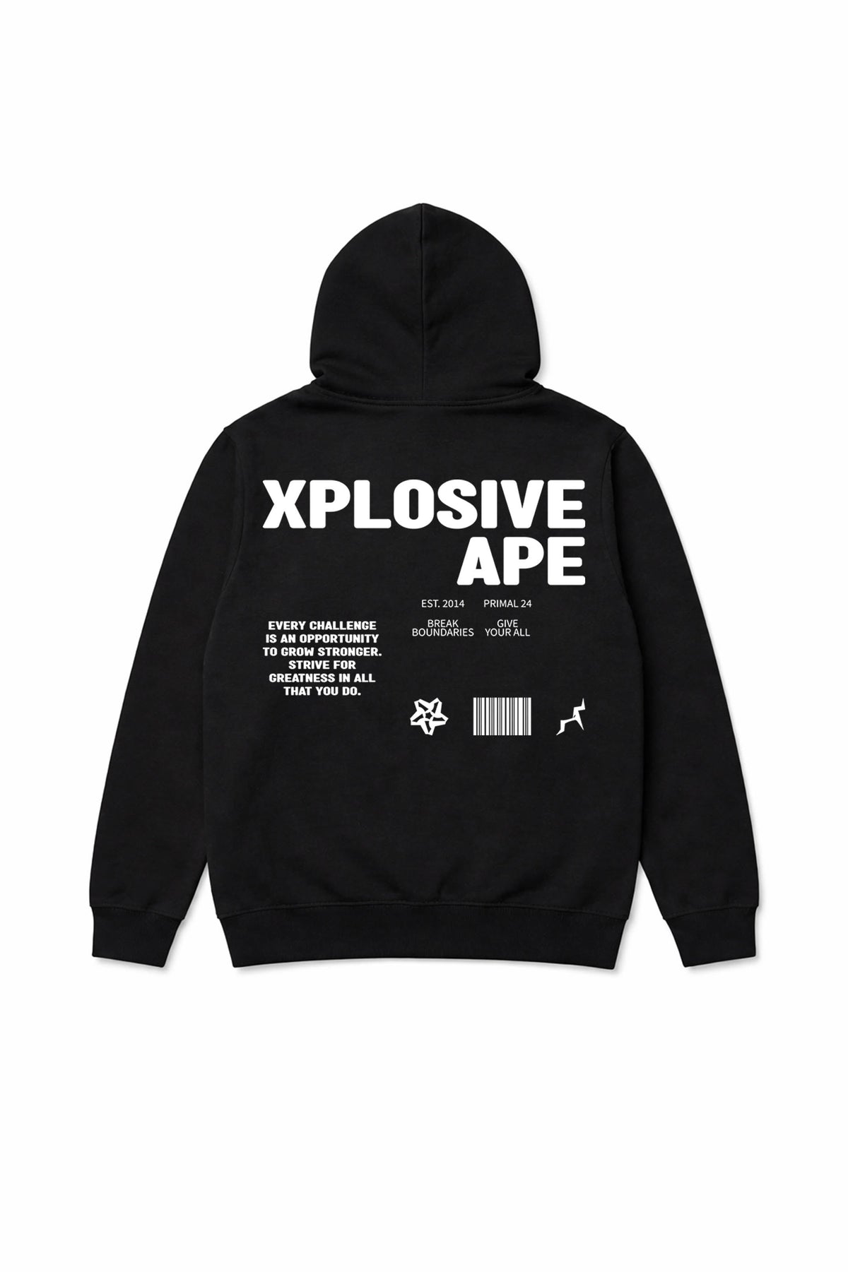 XAPE Challenge Opportunity V2 Hoodie - Black