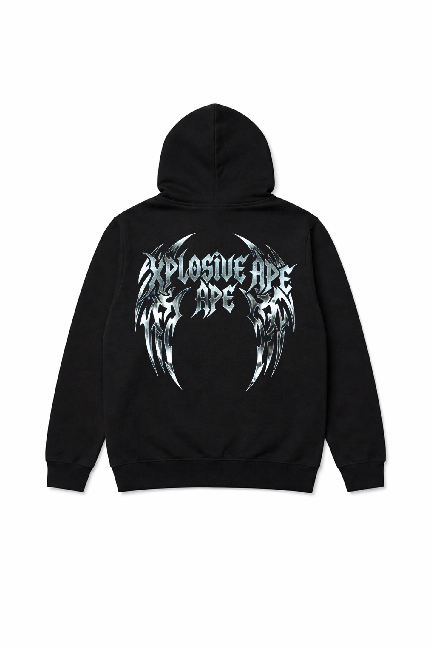 XAPE Chromeblade Wings String Hoodie - Black