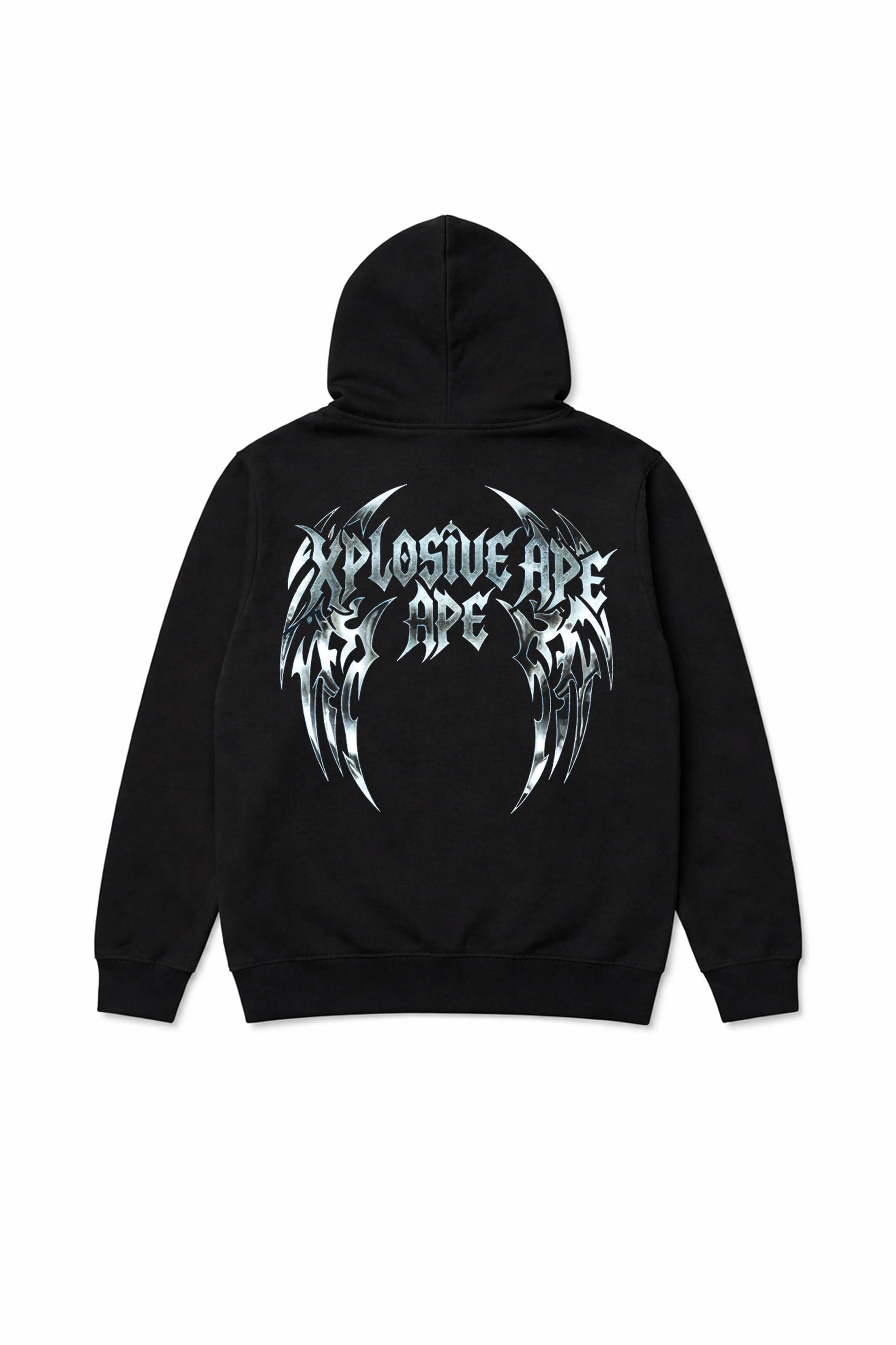 XAPE Chromeblade Wings String Hoodie - Black
