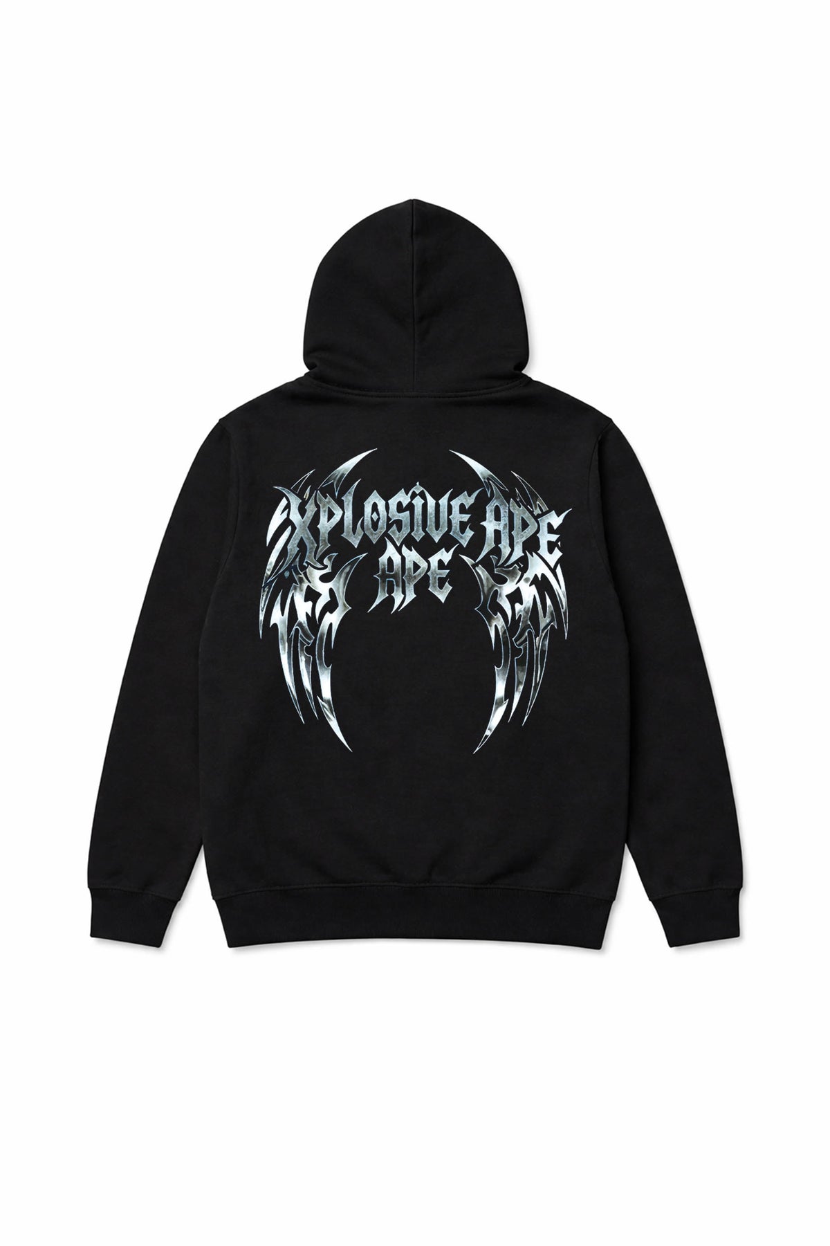 XAPE Chromeblade Wings String Hoodie - Black