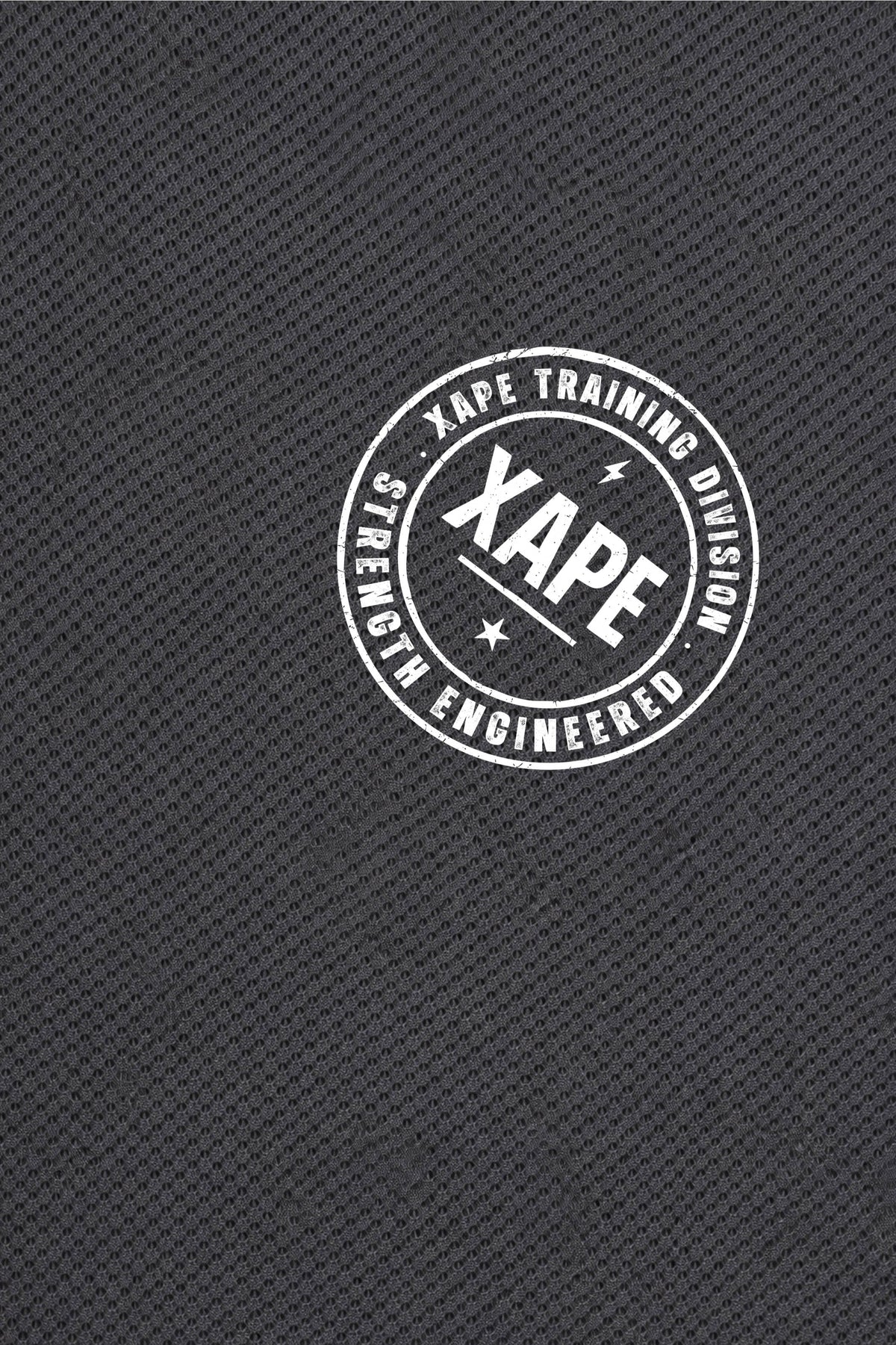 XAPE Classic Badge Logo X Tech Tee - Charcoal