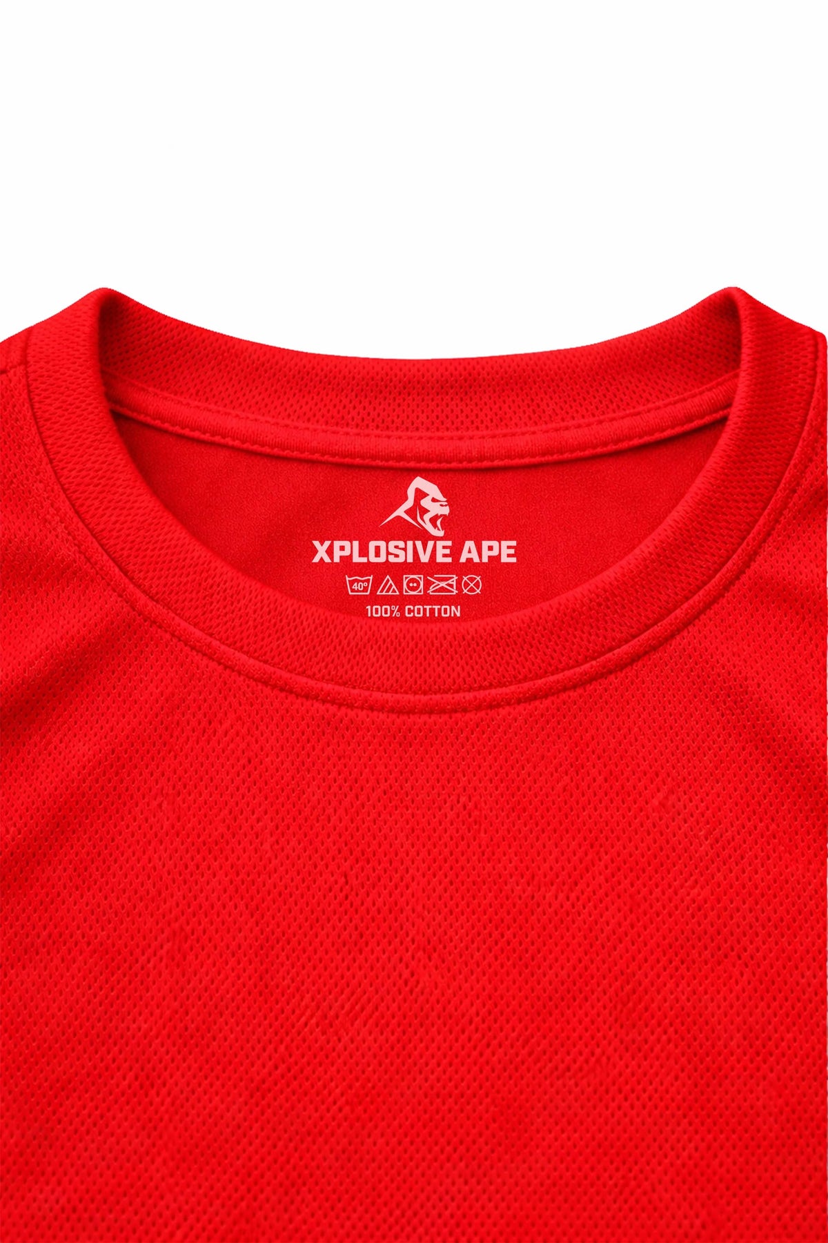 XAPE Classic Badge Logo X Tech Tee - Red