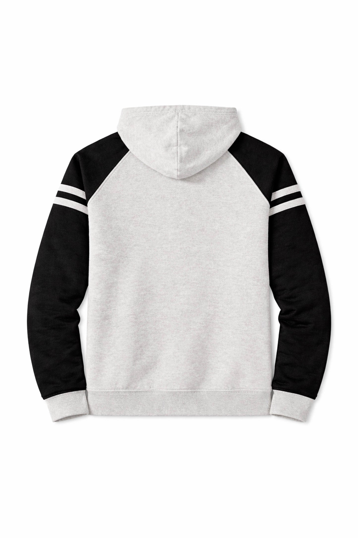 XAPE Classic Block Raglan Hoodie - Oatmeal Heather/Black