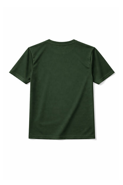 XAPE Classic Stencil Logo X Tech Tee - Forest Green