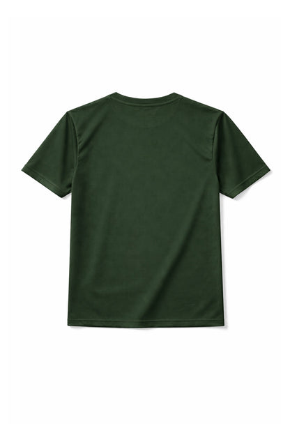 XAPE Classic Stencil Logo X Tech Tee - Forest Green