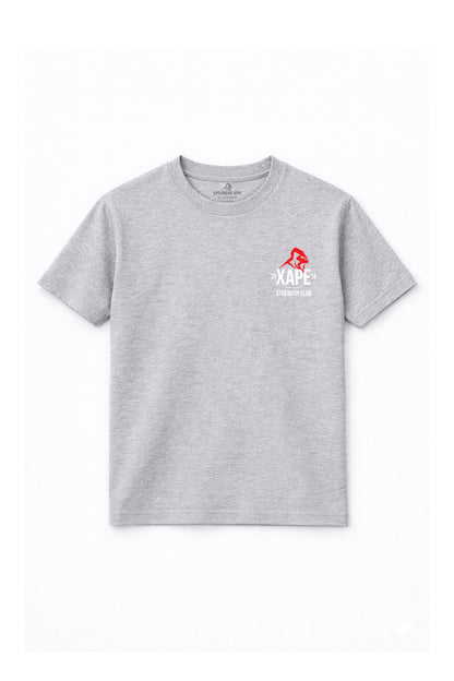 XAPE Classic Strength Club Tee - Sports Grey