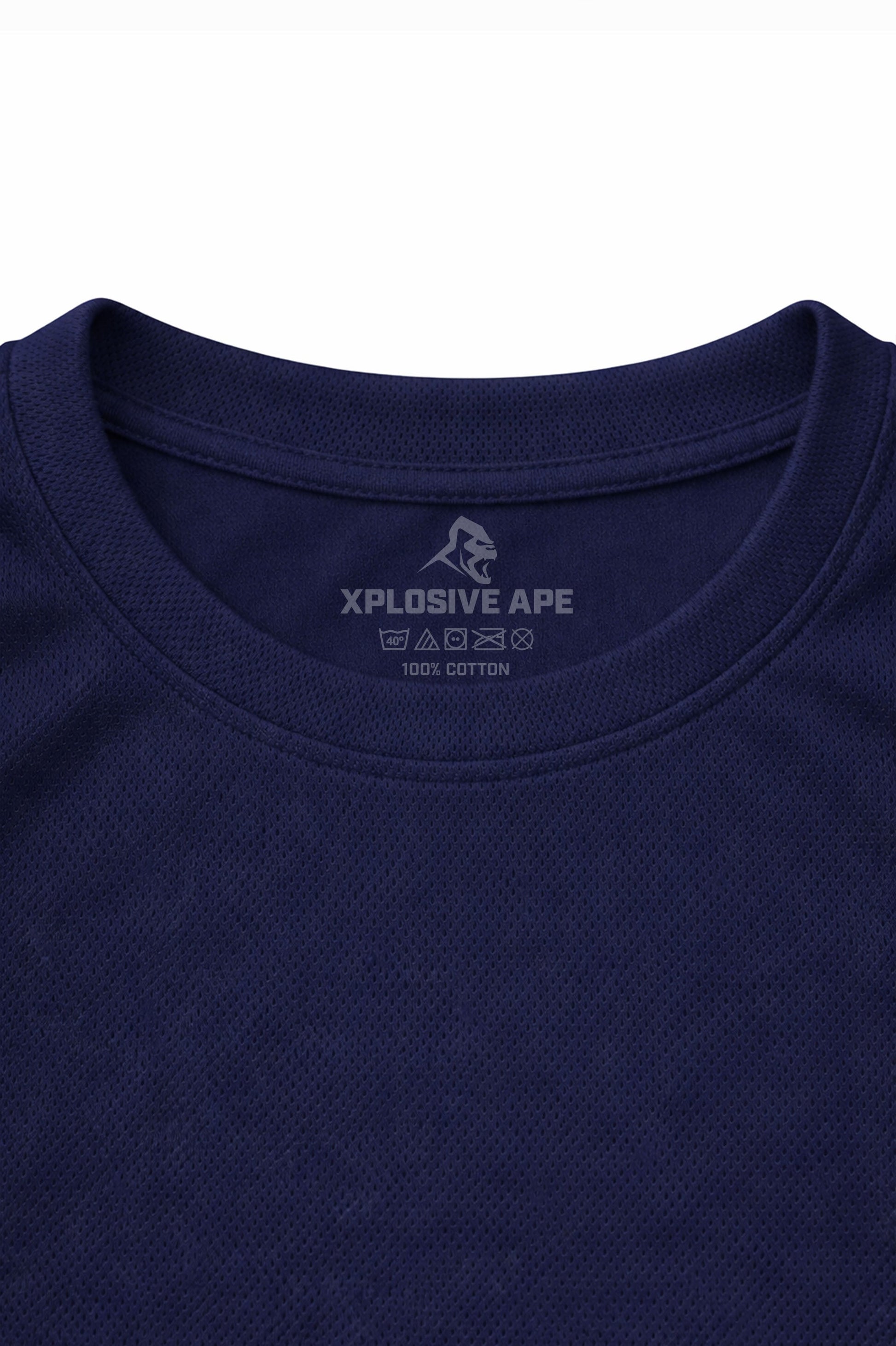 XAPE Classic Strength X Tech Tee - Navy