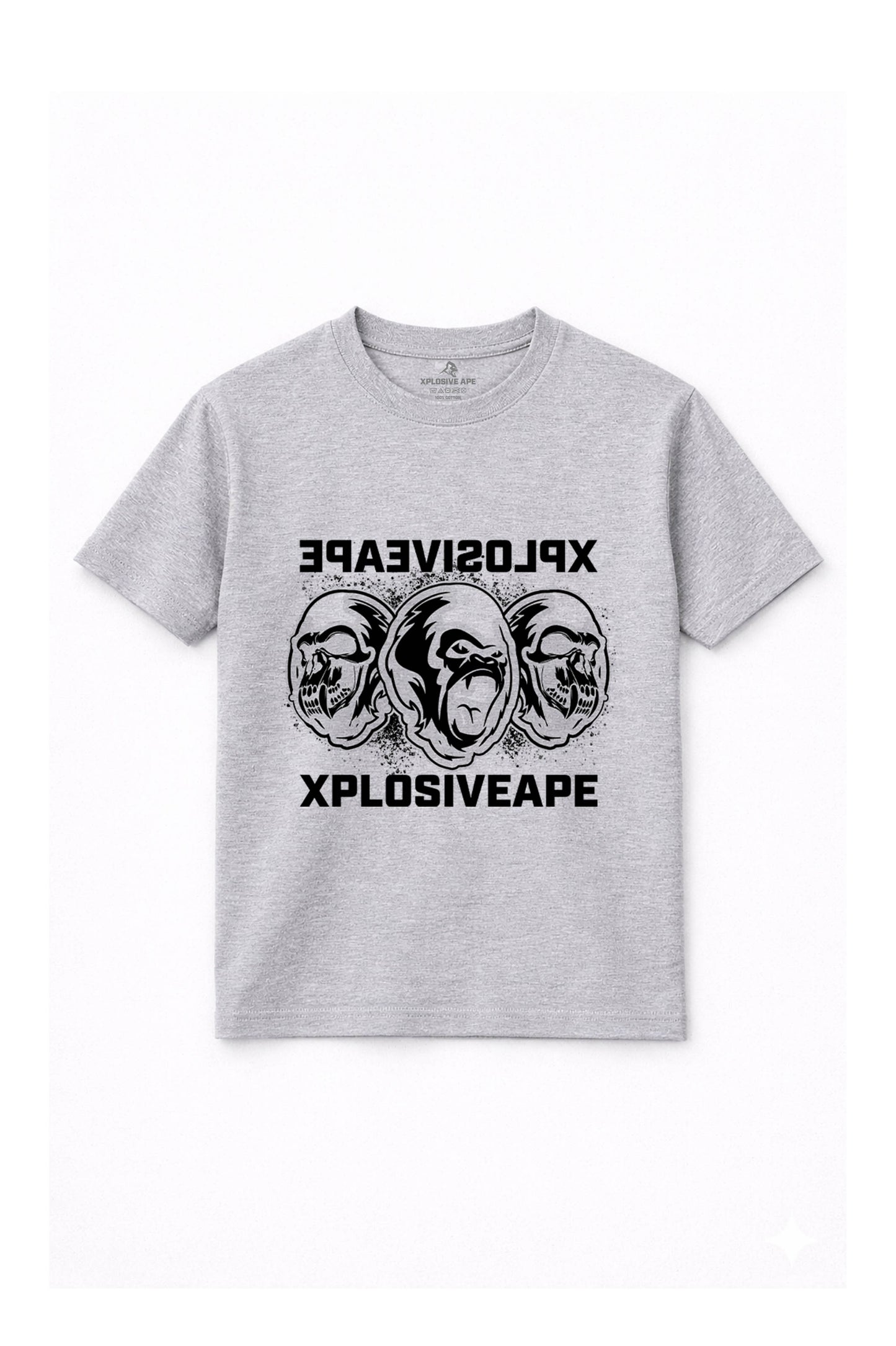 XAPE De-Evolve Tee - Sports Grey