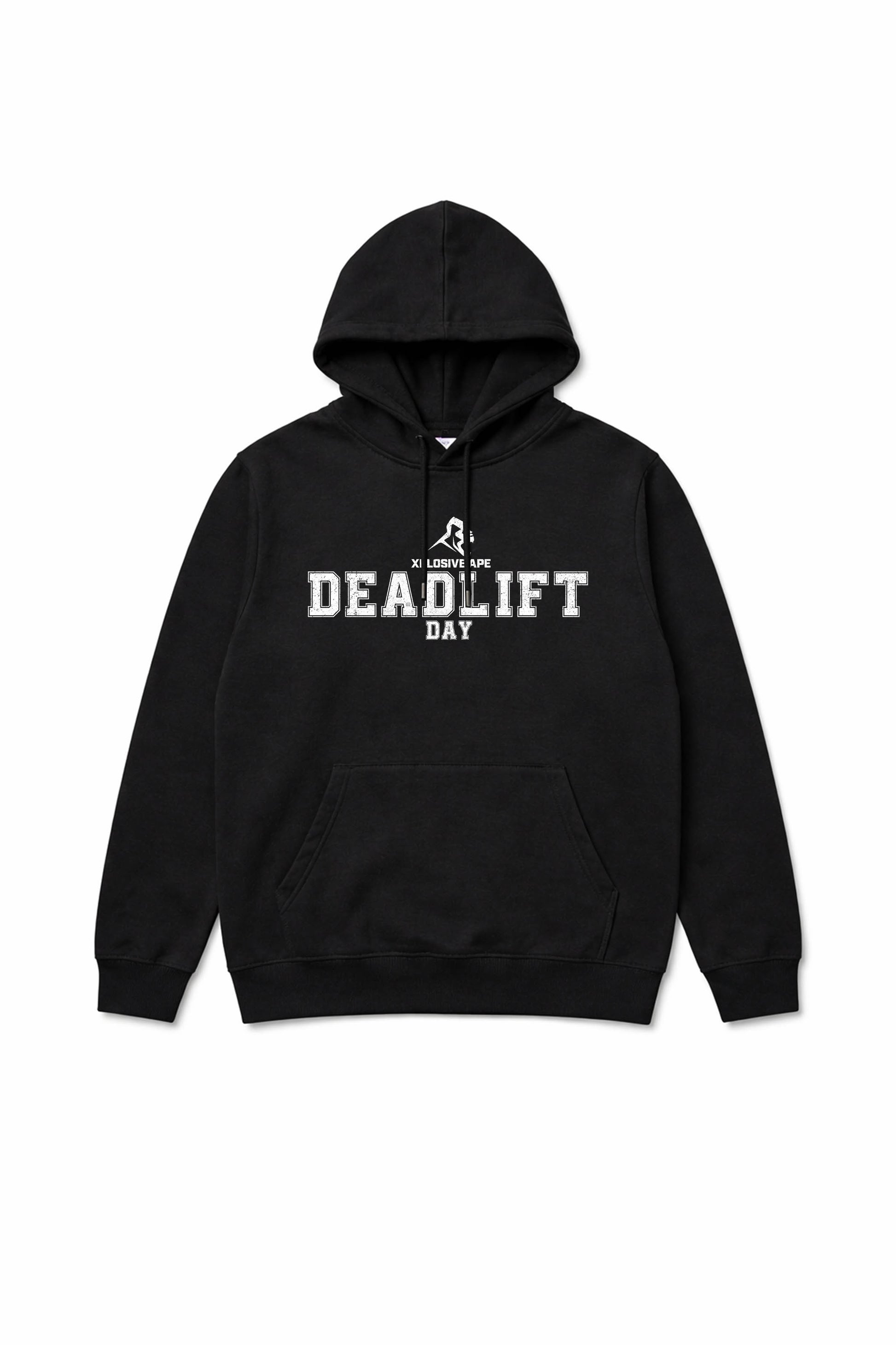 XAPE Deadlift Day V1 String Hoodie - Black
