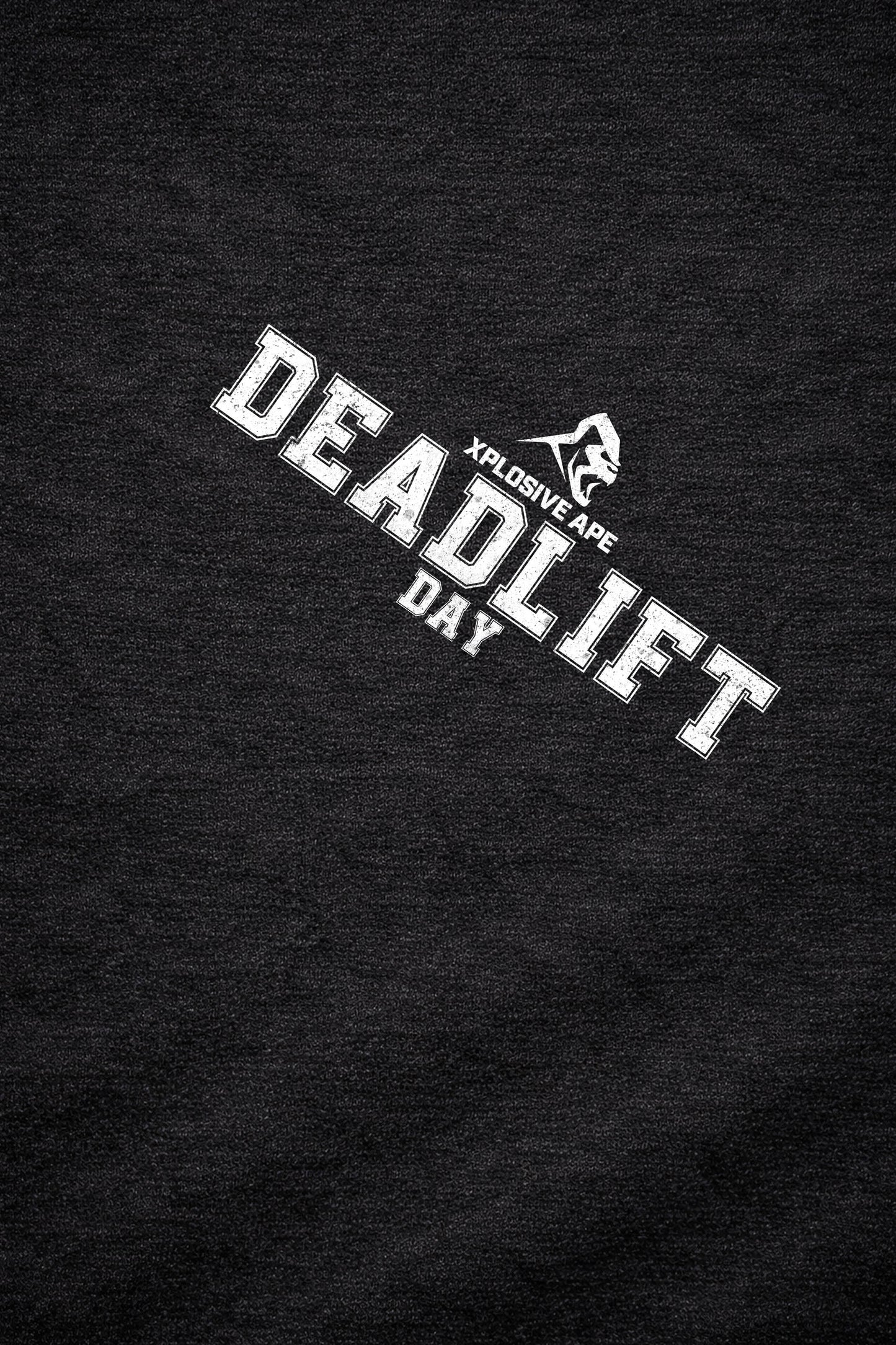 XAPE Deadlift Day V1 String Hoodie - Black