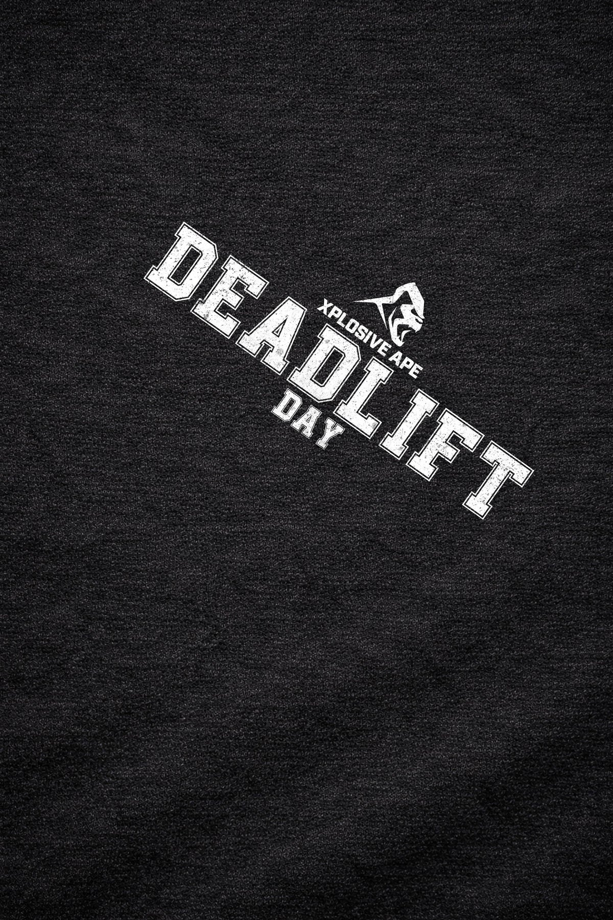 XAPE Deadlift Day V1 String Hoodie - Black