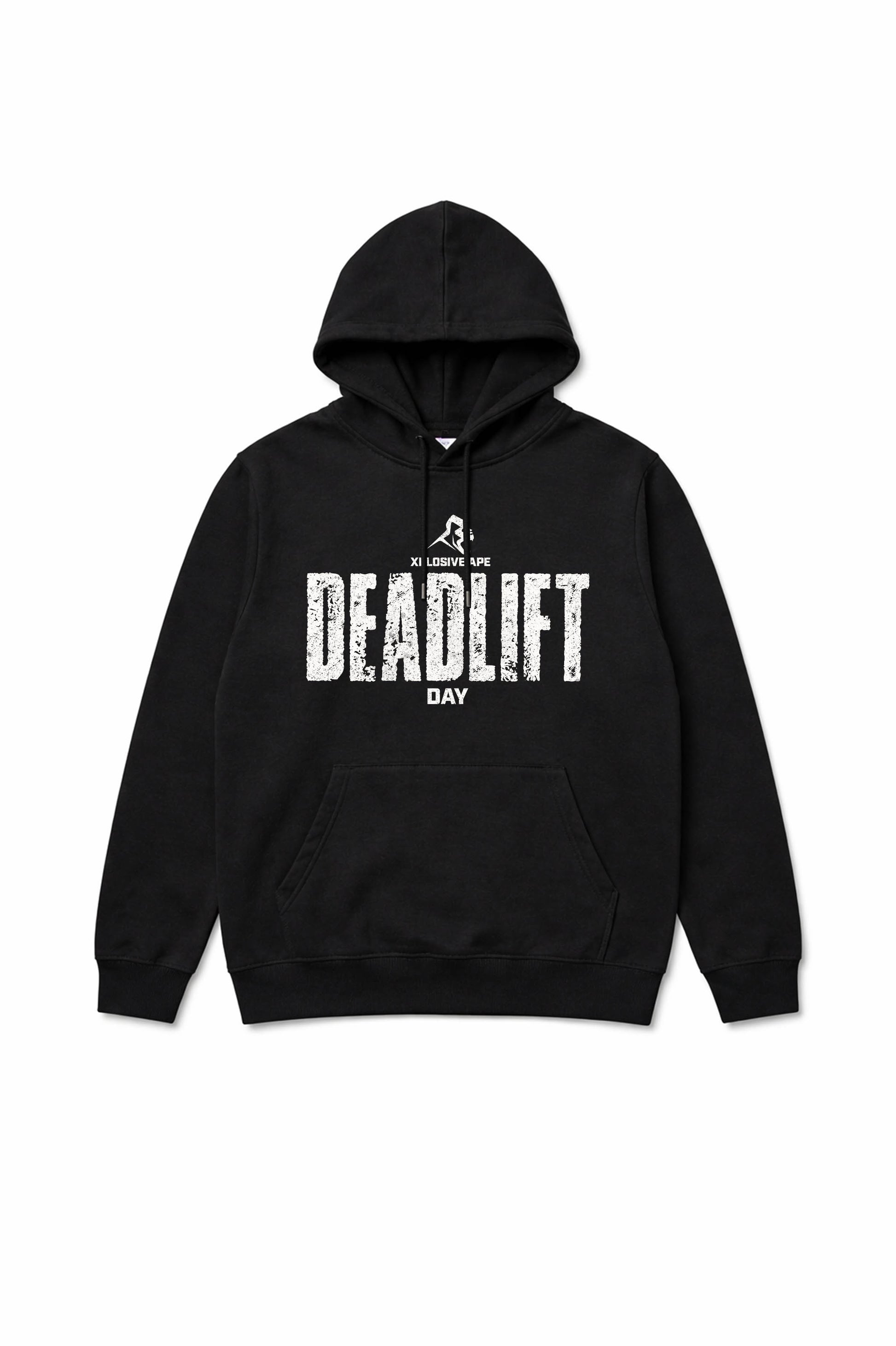 XAPE Deadlift Day V2 String Hoodie - Black