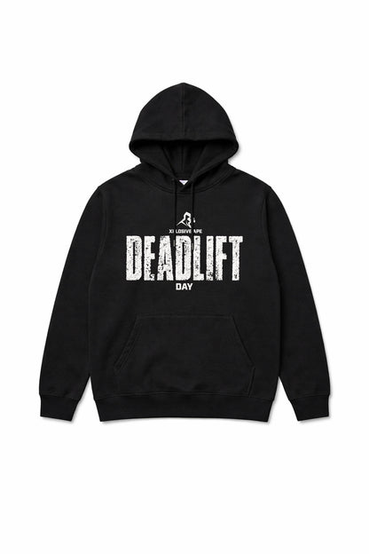 XAPE Deadlift Day V2 String Hoodie - Black