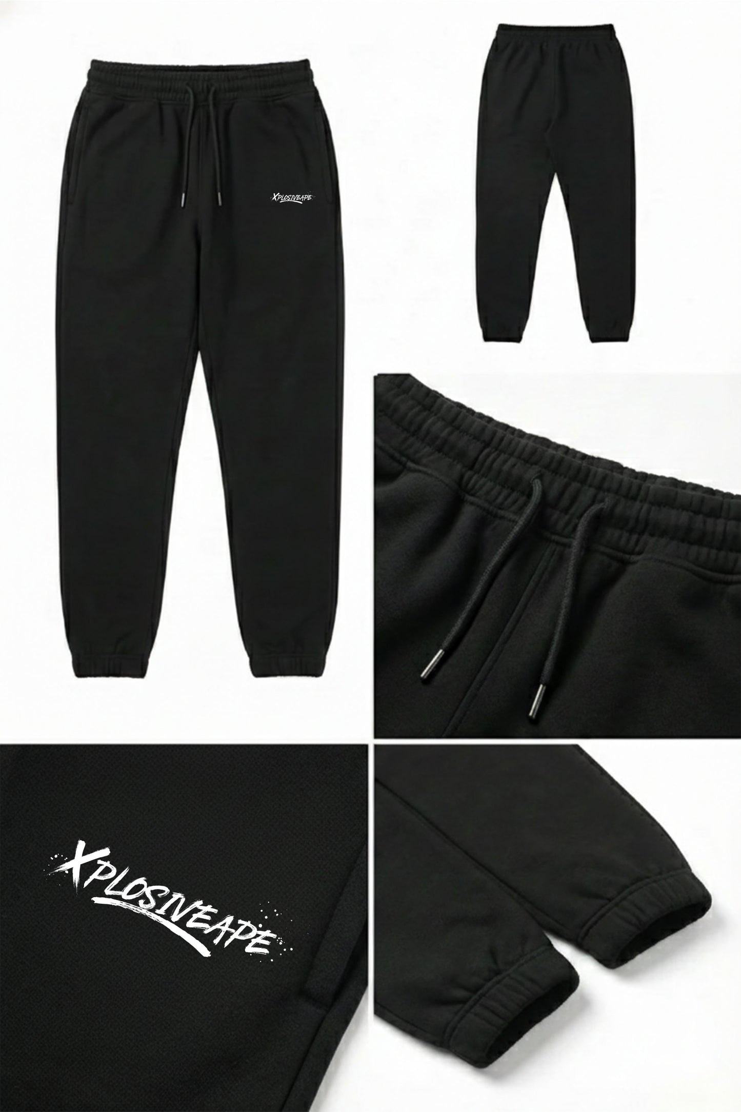 XAPE Desolate V2 Joggers - Black