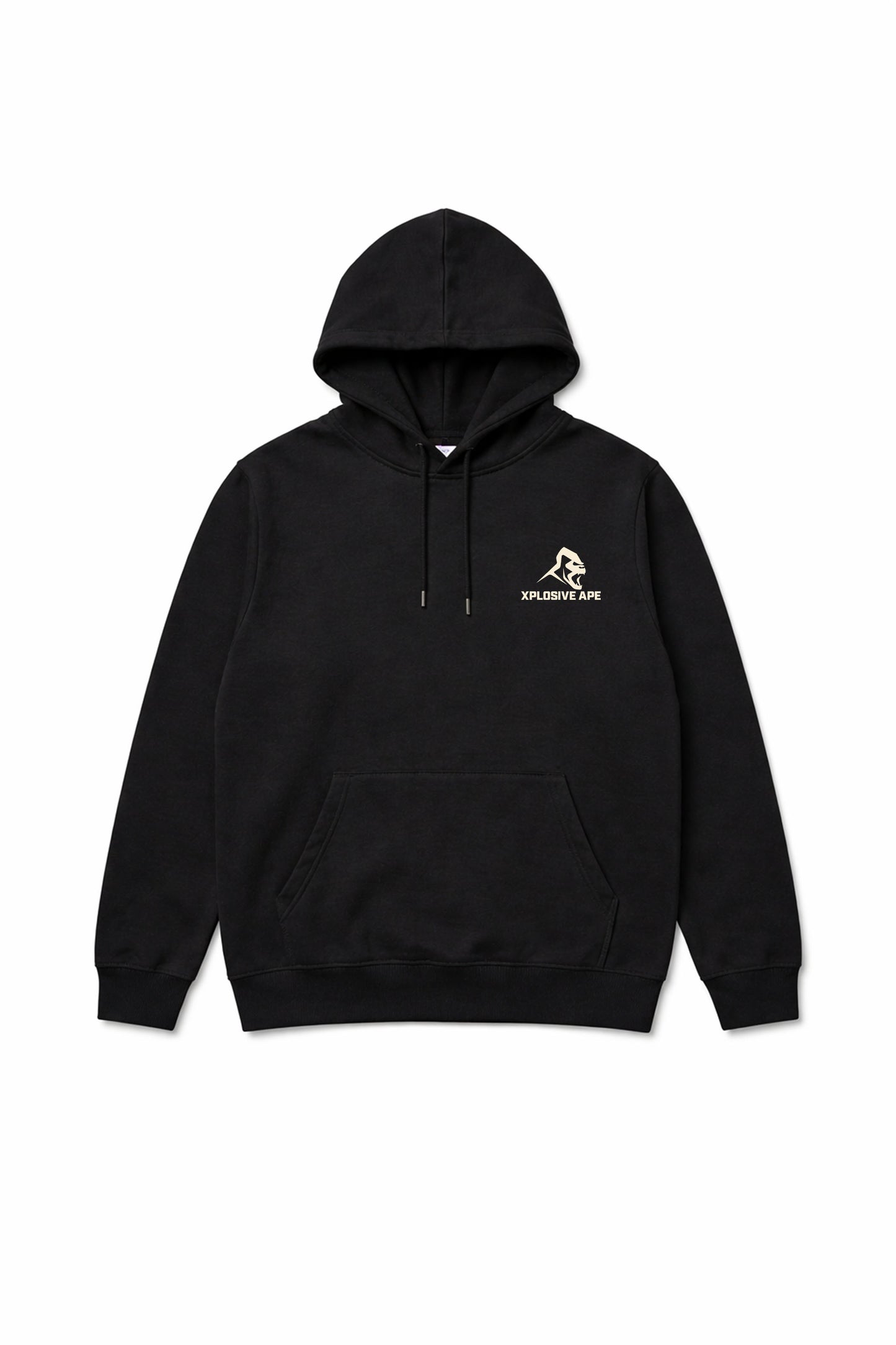 XAPE Lift Dirty String Hoodie - Black