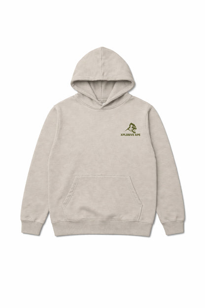 XAPE Discipline Hoodie - Stone