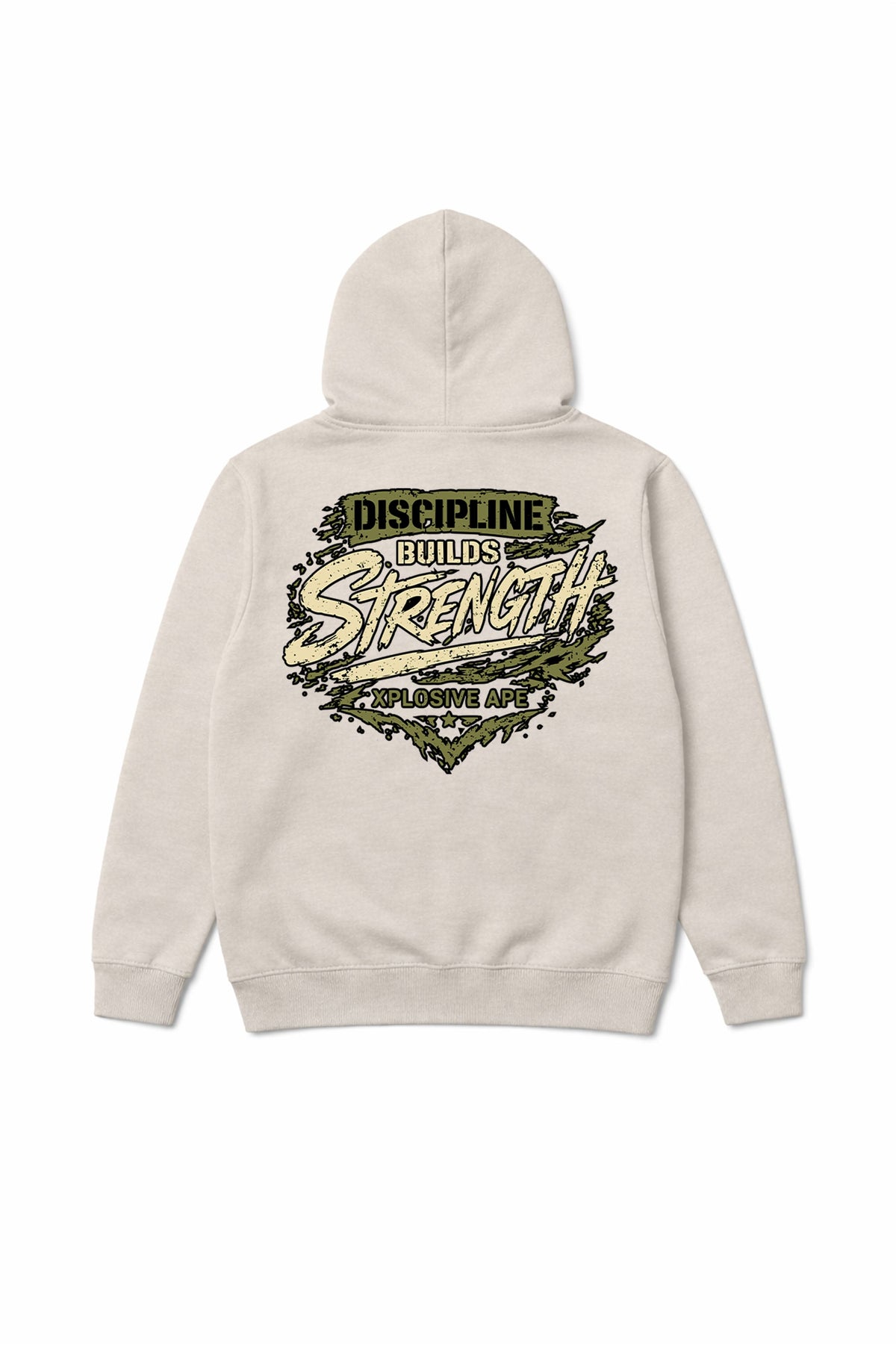 XAPE Discipline Hoodie - Stone