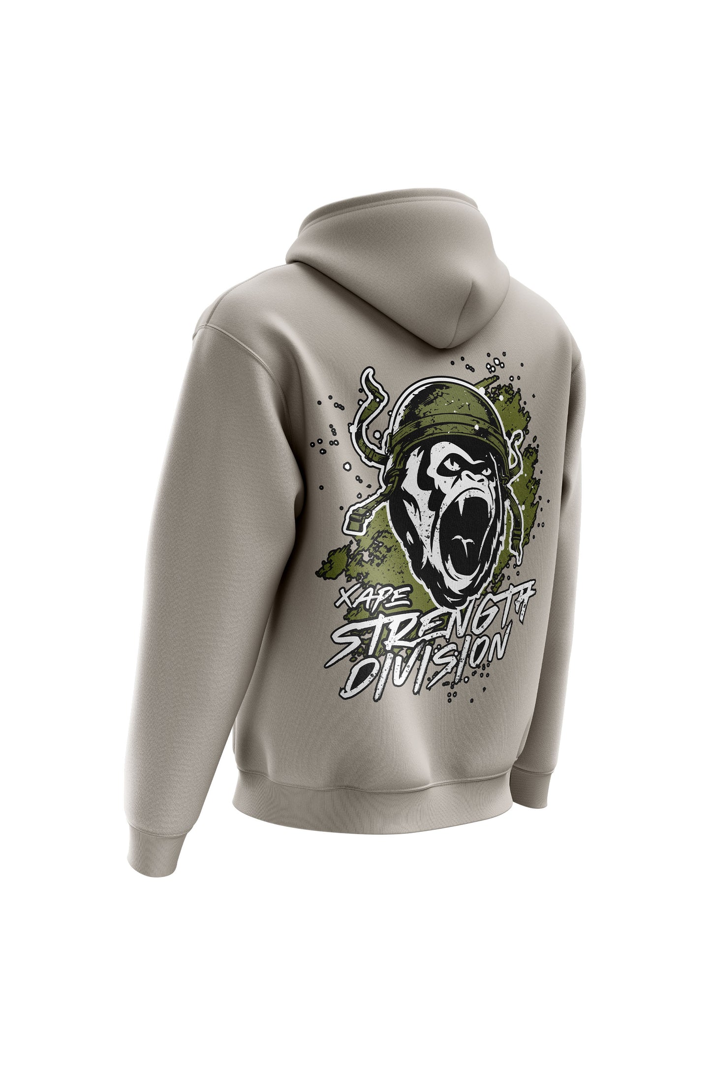 XAPE Division Hoodie - Stone