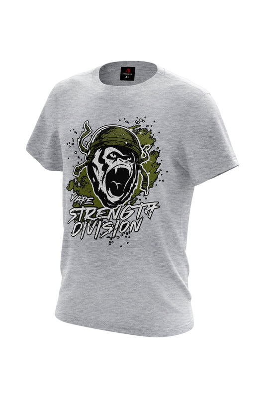 XAPE Division Tee - Sports Grey