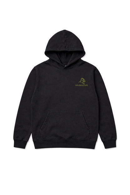 XAPE Division Hoodie - Black