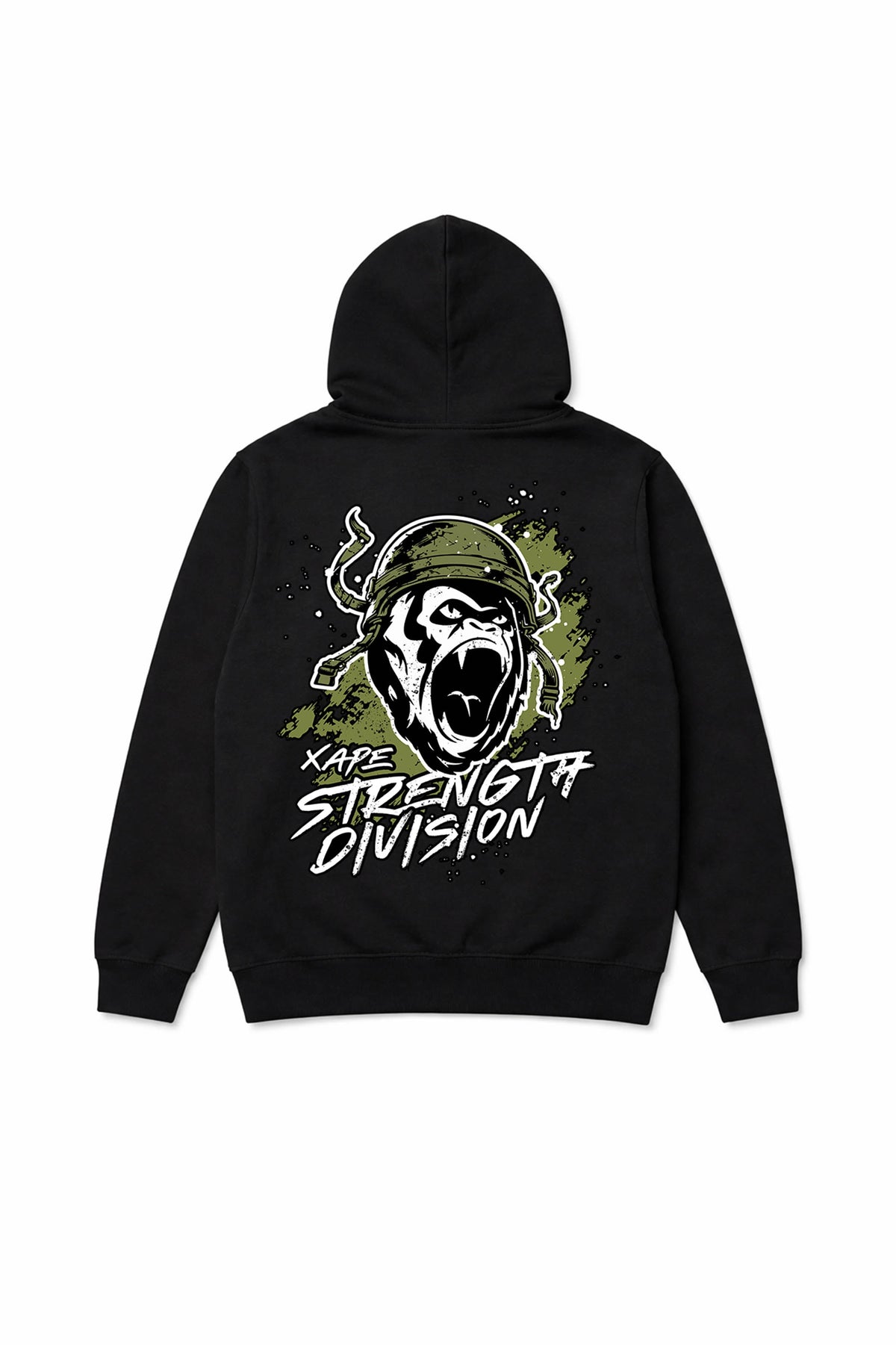 XAPE Division Hoodie - Black