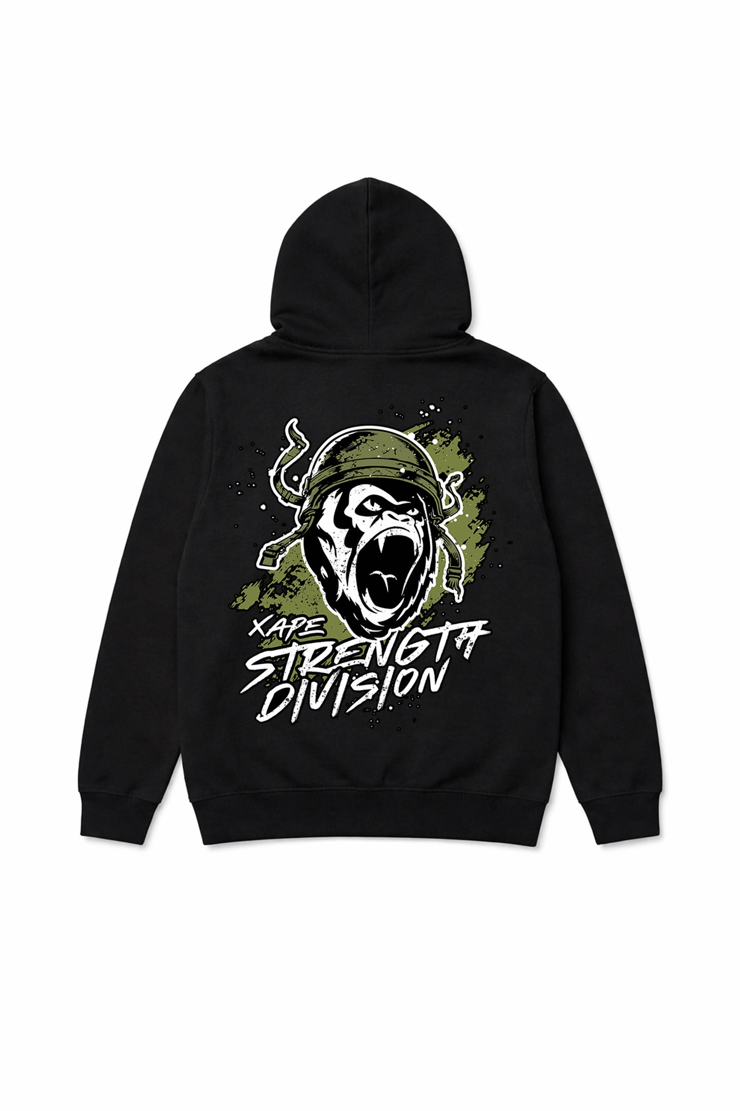 XAPE Division Hoodie - Black
