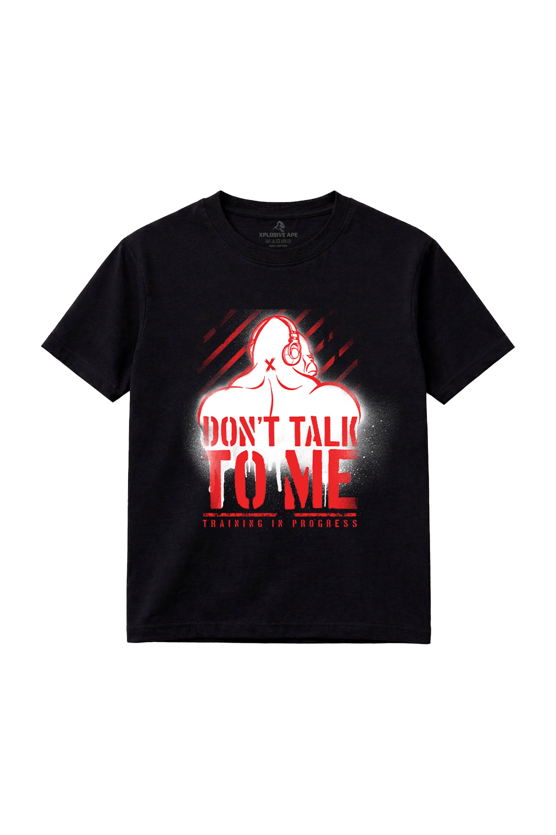 XAPE Don't Talk To Me Tee - Black