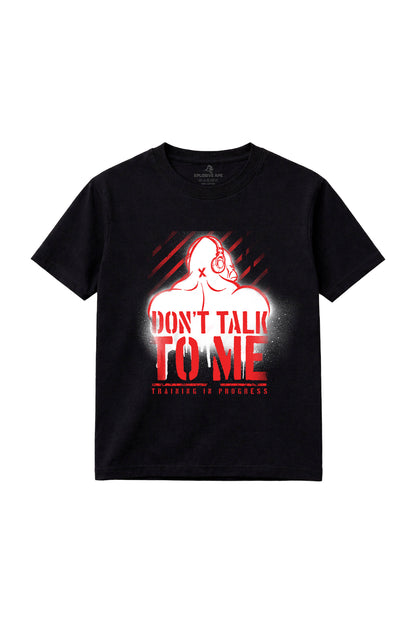 XAPE Don't Talk To Me Tee - Black