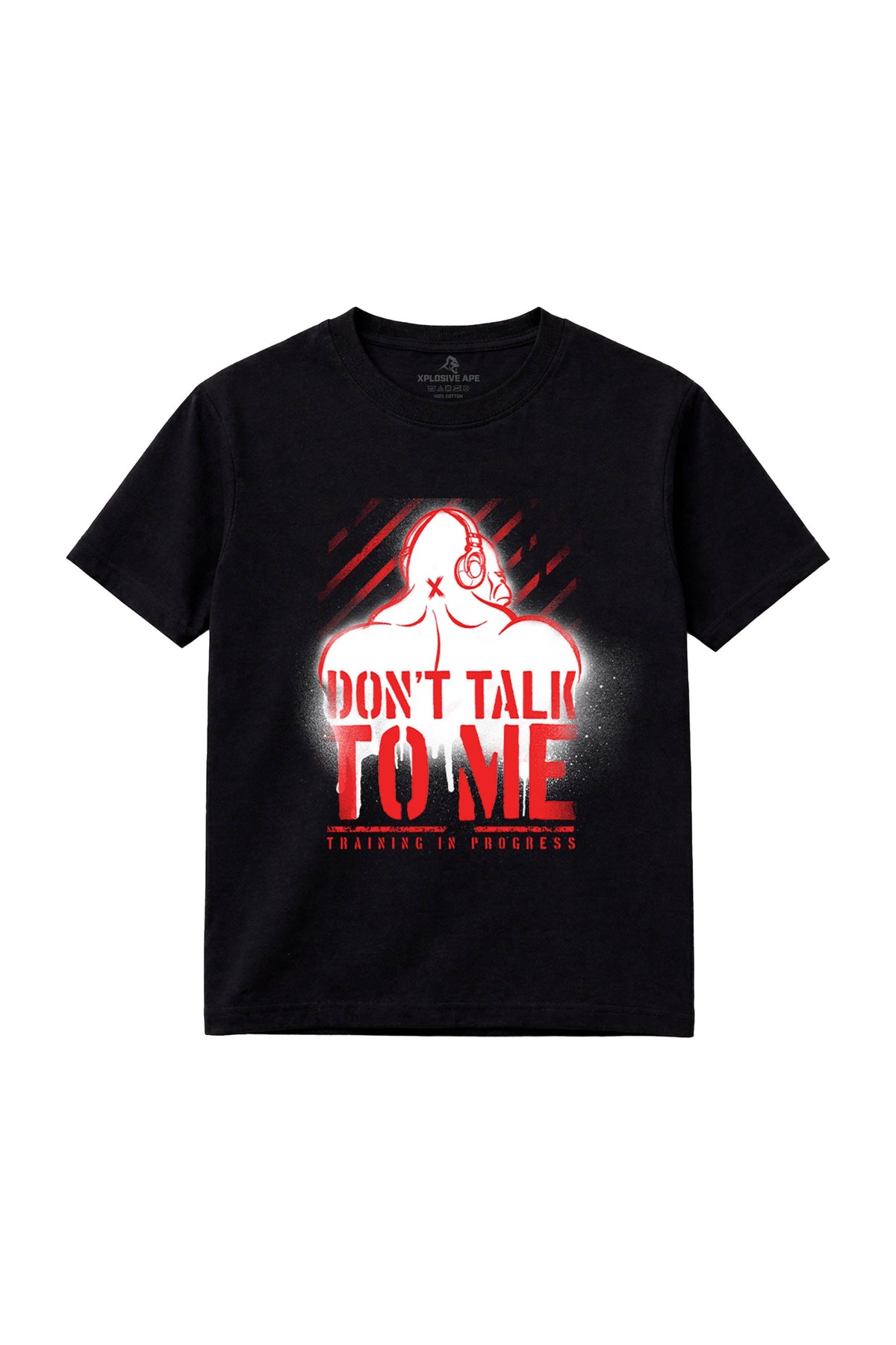 XAPE Don't Talk To Me Tee - Black