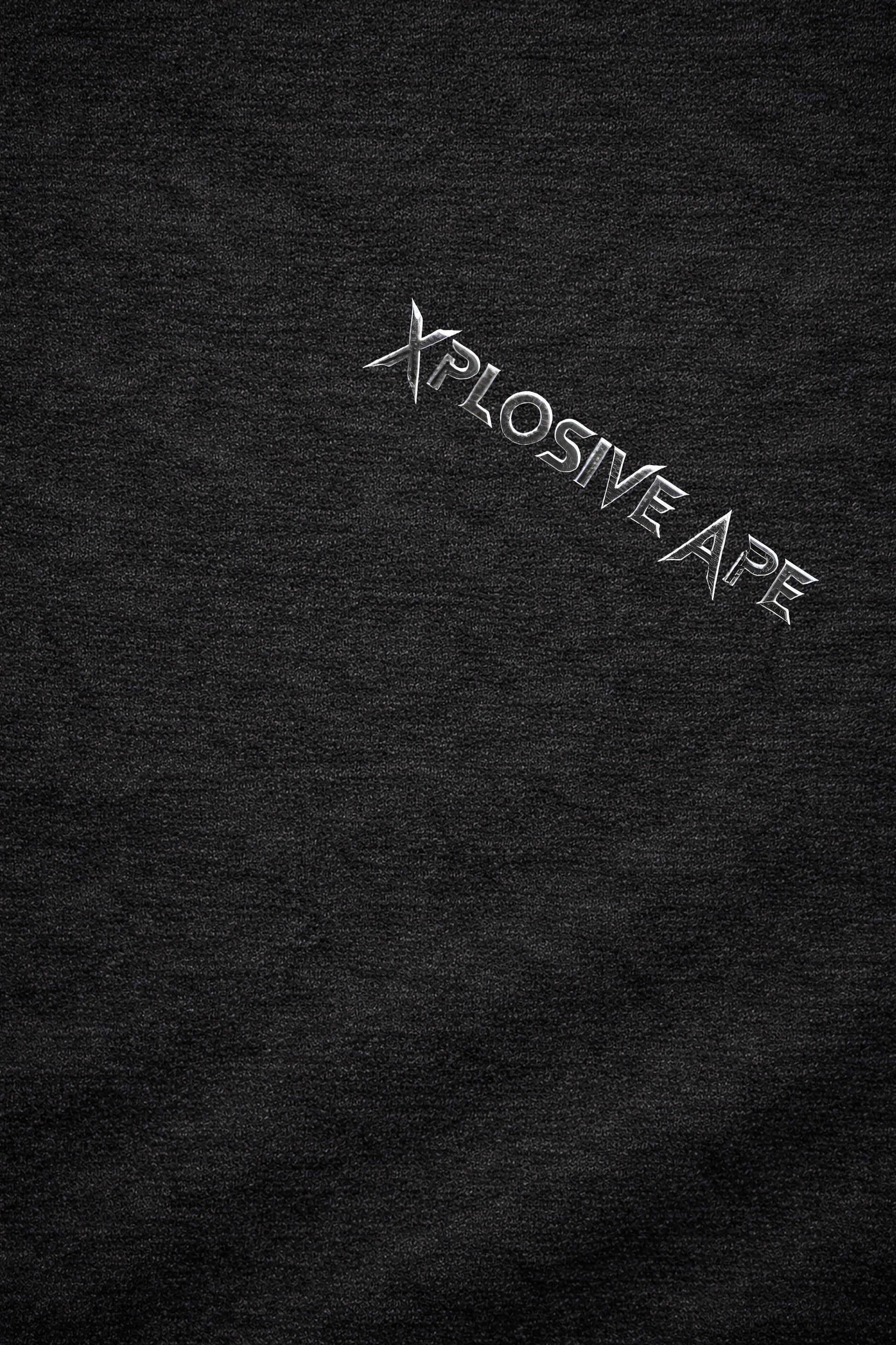 XAPE Double Fang String Hoodie - Black