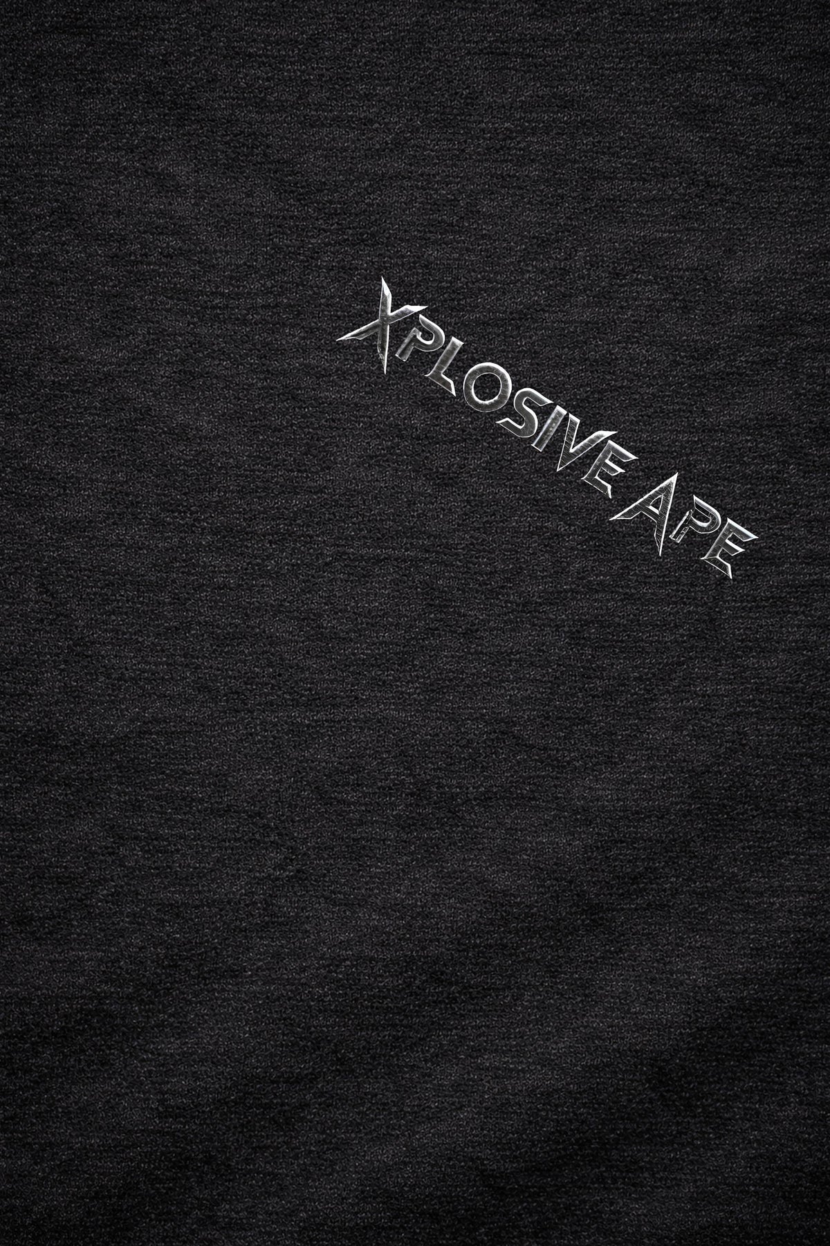 XAPE Double Fang String Hoodie - Black