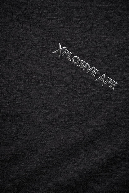 XAPE Double Fang String Hoodie - Black