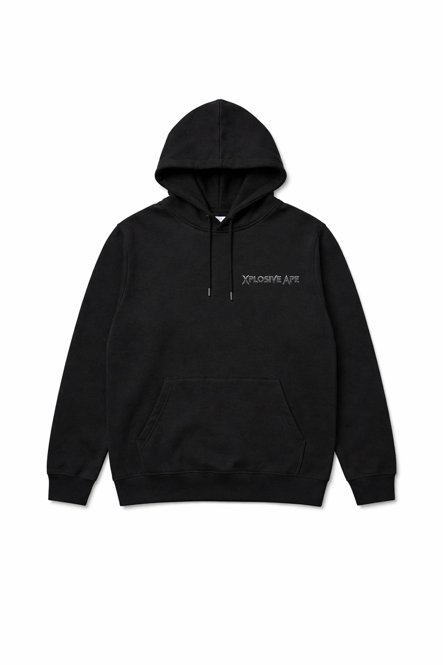 XAPE Electro Seal String Hoodie - Black