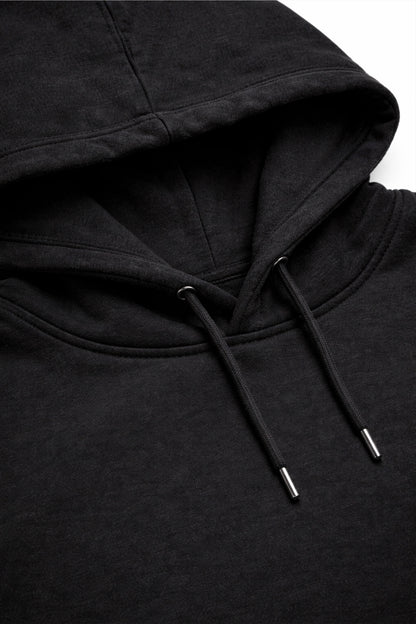 XAPE Essential Camo String Hoodie - Black