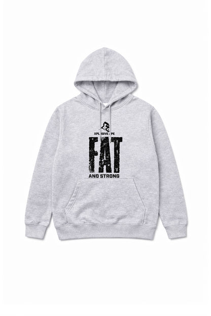 XAPE Fat And Strong V2 String Hoodie - Sports Grey