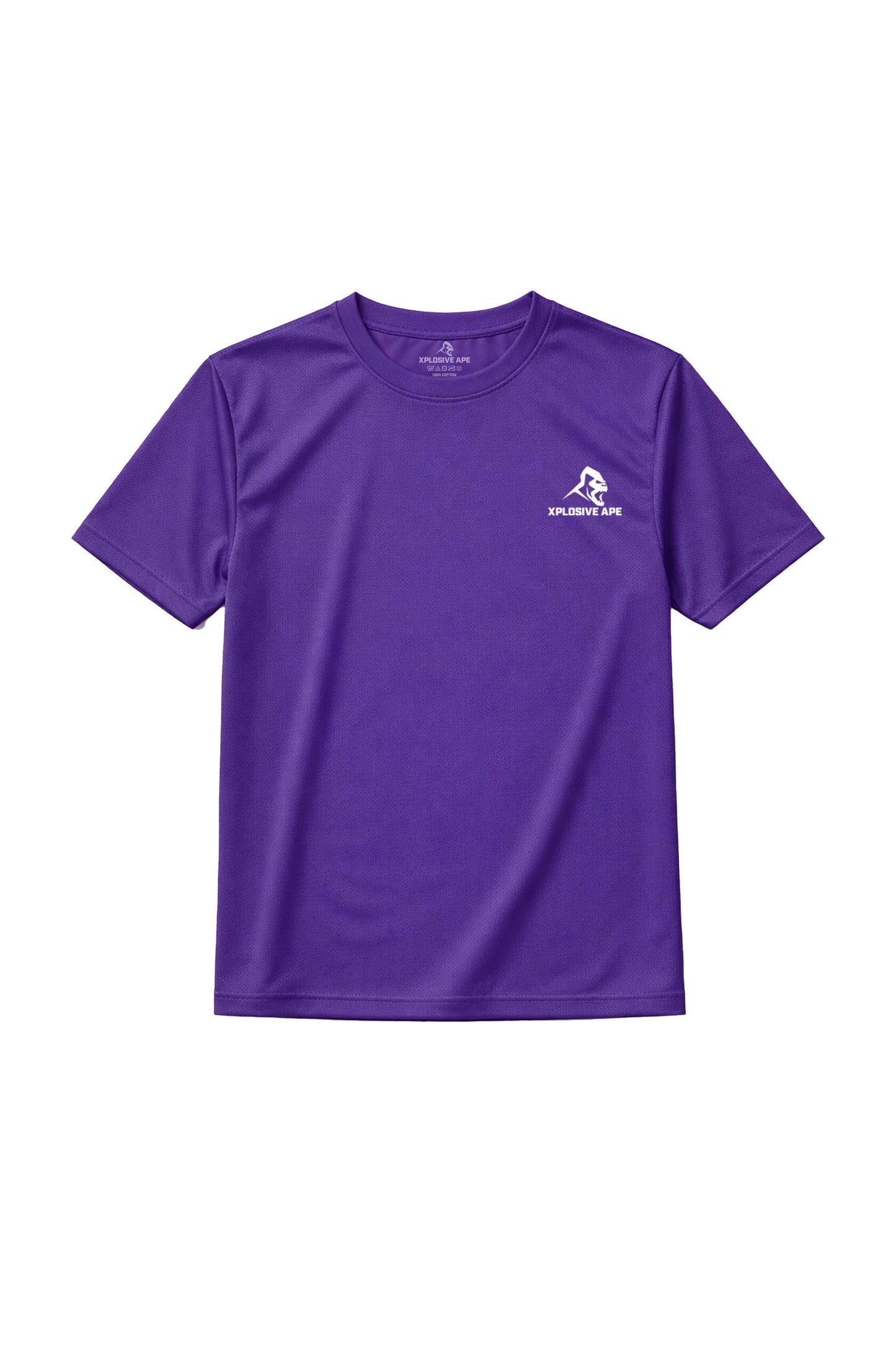 XAPE Futuristic Tech Tee - Purple