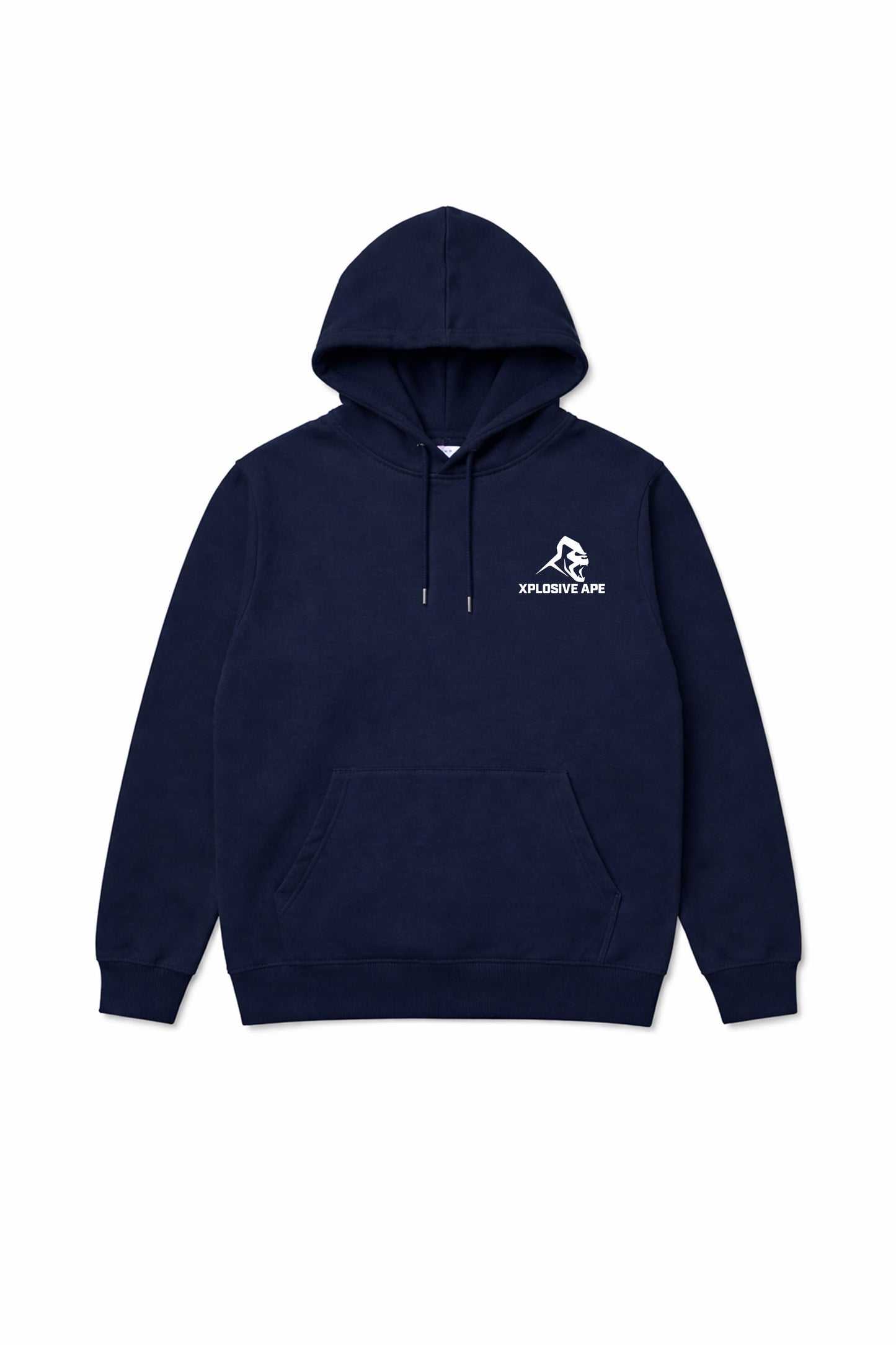XAPE Futuristic V2 String Hoodie - Navy