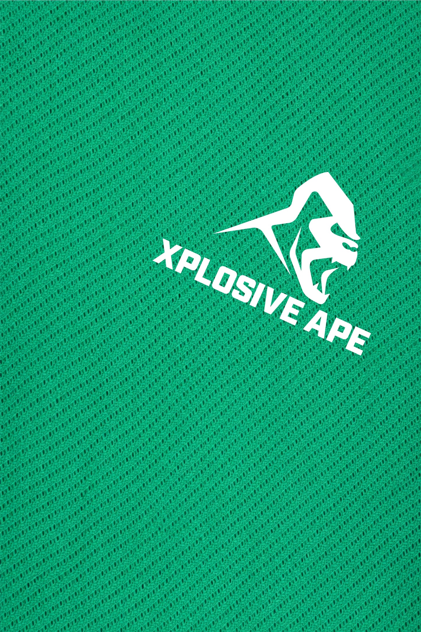XAPE Garage Strength Tech Tee - Kelly Green