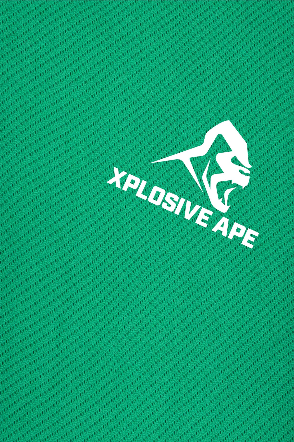 XAPE Garage Strength Tech Tee - Kelly Green