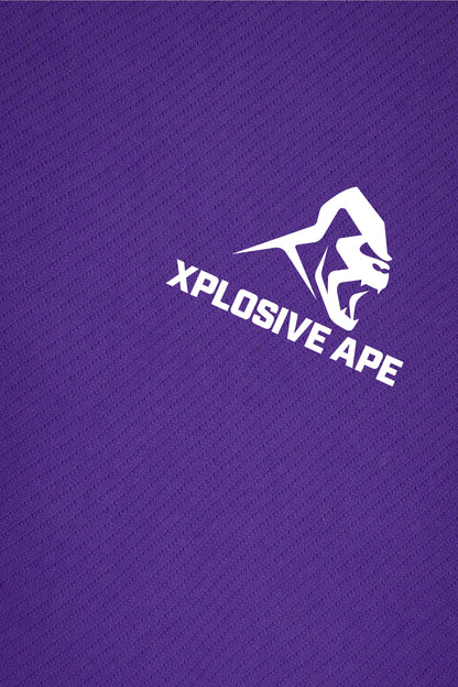 XAPE Garage Strength Tech Tee - Purple