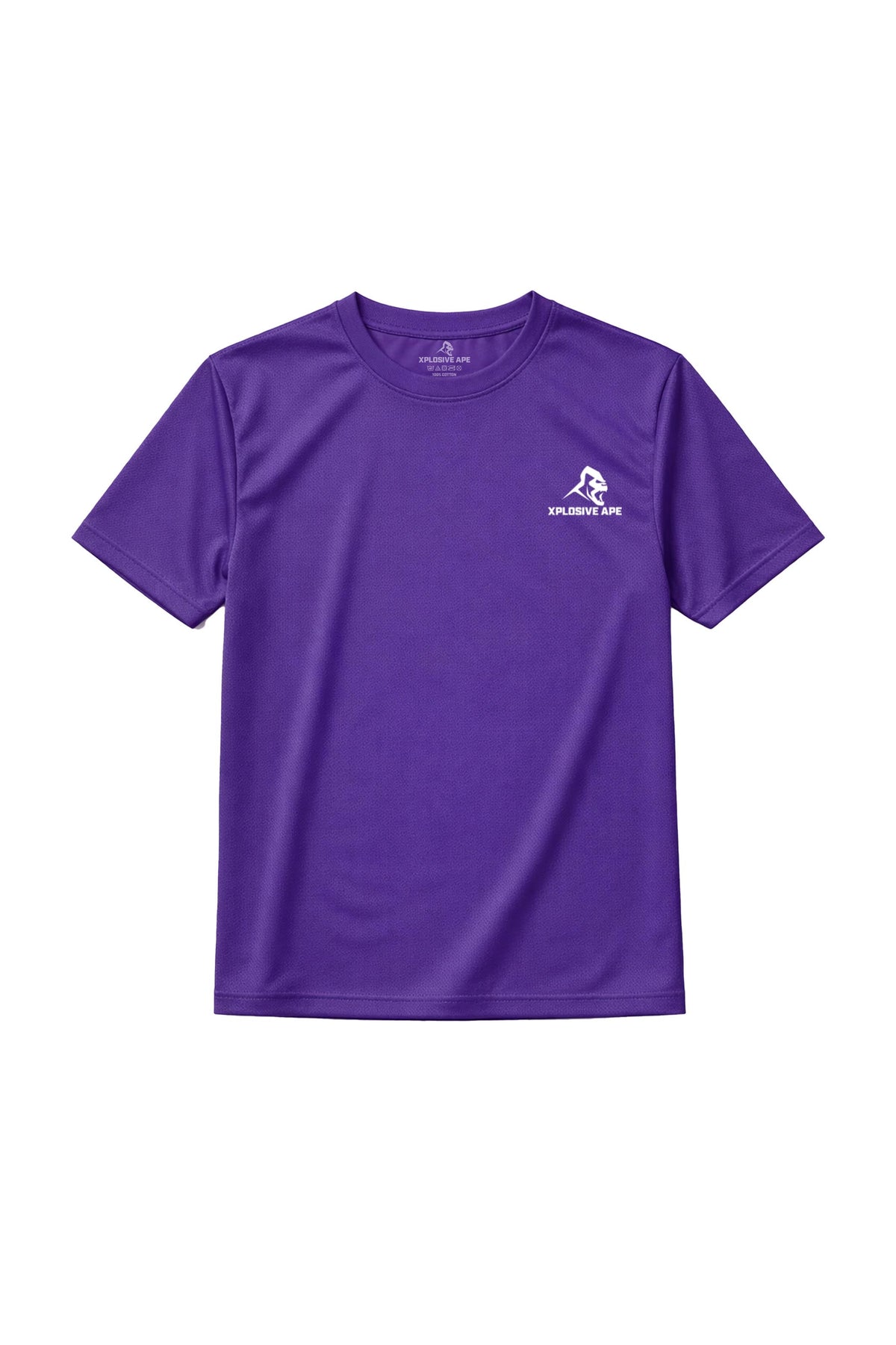 XAPE Garage Strength Tech Tee - Purple