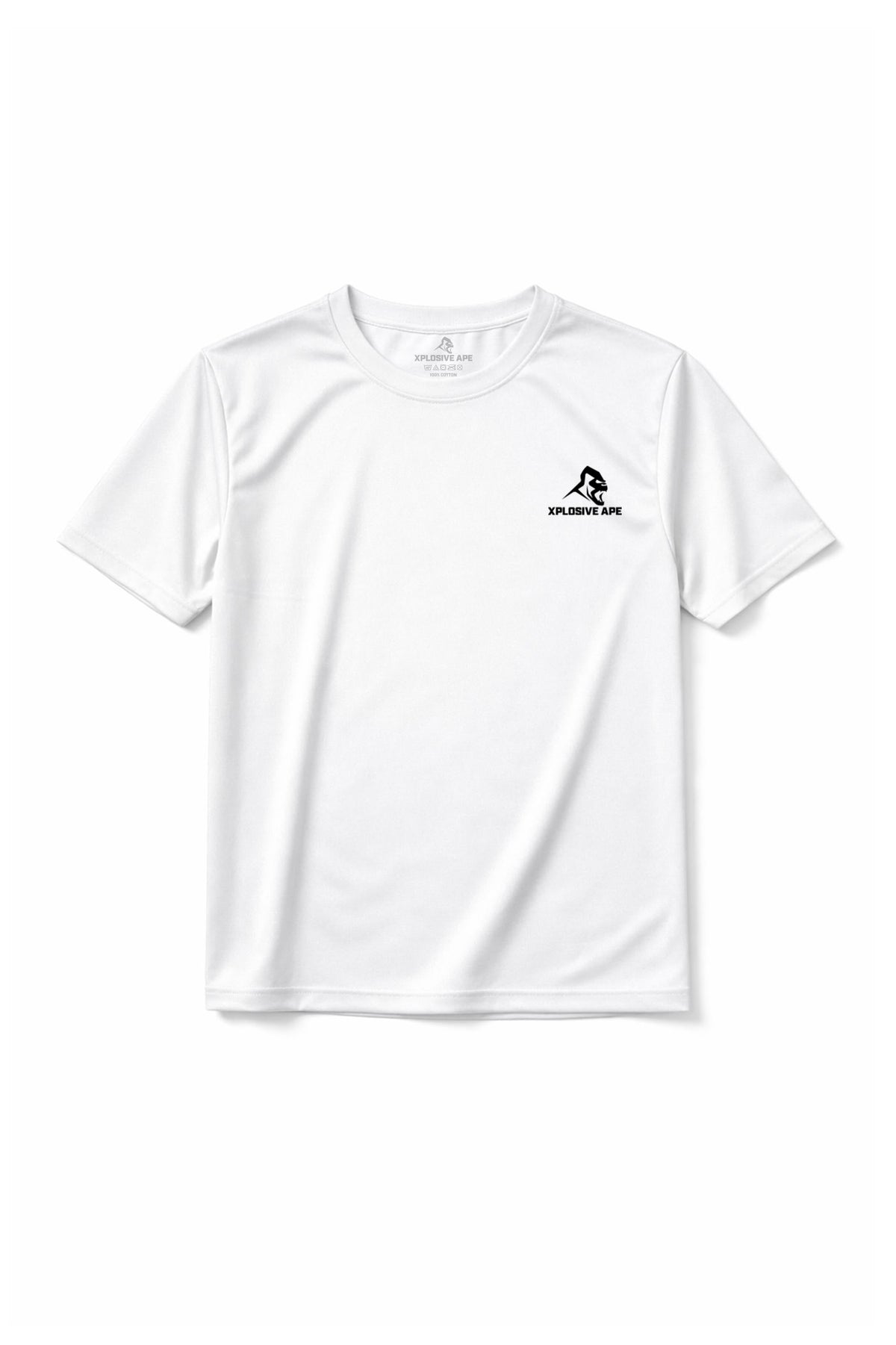 XAPE Garage Strength Tech Tee - White