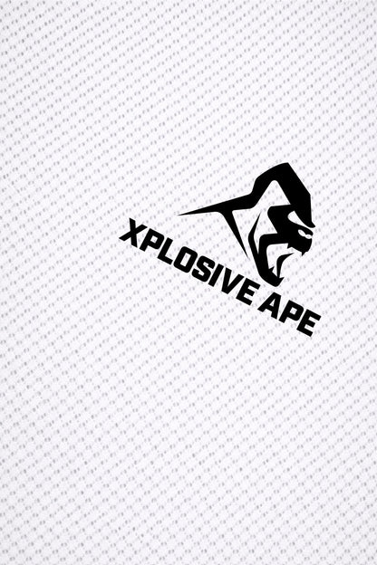 XAPE Garage Strength Tech Tee - White