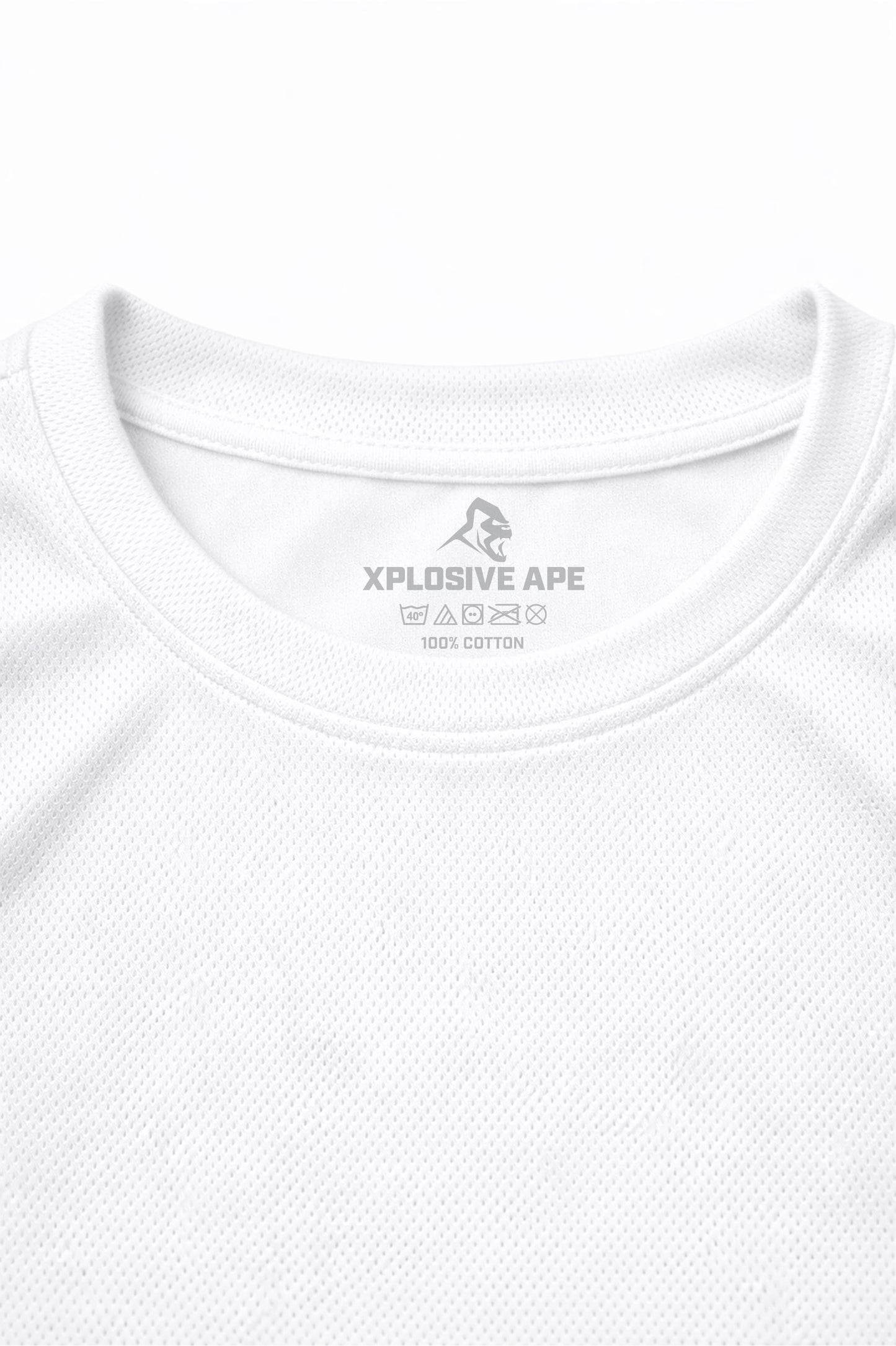 XAPE Garage Strength Tech Tee - White
