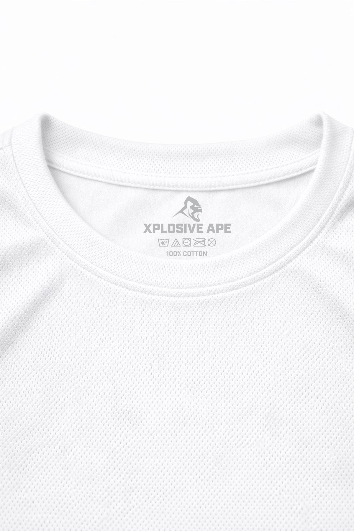 XAPE Garage Strength Tech Tee - White