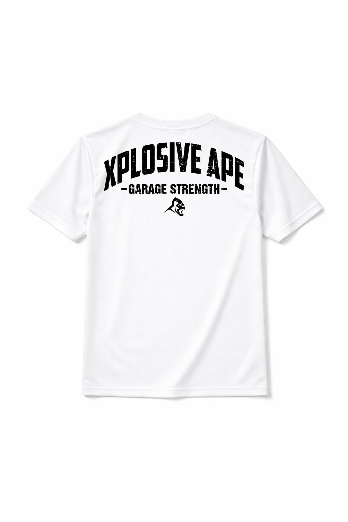XAPE Garage Strength Tech Tee - White